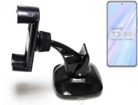 Car holder windshield dashboard for Vivo T3 Smartphone mount bracket