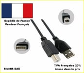 2m CABLE USB CORDON USB 2.0 AB pour imprimante EPSON SAMSUNG CANON HP Brother