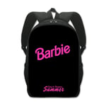 Sac d'école princesse Barbie, sac à dos confortable en polyester, sac d'ordinateur de grande capacité de style coréen SHB16955