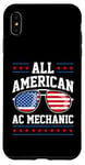 Coque pour iPhone XS Max Mécanicien AC patriotique All-American USA 4 juillet américain