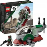 BOITE SET LEGO STAR WARS VAISSEAU 75344 SLAVE ONE BOBA FETT MICROFIGHTERS