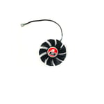 Ventilateur de refroidissement pour carte vidéo GeForce RTX3090,remplacement pour Colorful GeForce RTX 3060 3070 3080 Ti 3090 NB 12G-V,87mm - Type black 1-Fan