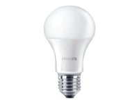 Philips Corepro Ledbulb - Led-Glödlampa - Form: A60 - Glaserad Finish - E27 - 13 W (Motsvarande 100 W) - Klass E - Vitt Ljus - 3000 K