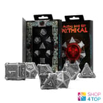 Metal Mythical Dice Set Epic Stories Mythic Age Rolling Games Q-Workshop New