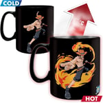 One Piece - Mug thermo-réactif 460 ml  Luffy & Portgas D. Ace - ABYstyle