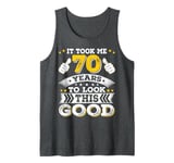 Gift for 70 70th Year Old Bday Birthday Gifts for Men Women Tank Top