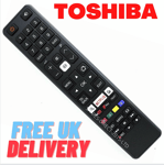 NEW CT-8069 Remote Control for Toshiba 55U6763DB 55" Freeview Play Smart 4K UHD