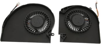 Ventilateur De Refroidissement Cpu Gpu,Dc 5V 4Pin Ventilateur De Refroidissement Silencieux Haute Efficacite Pour Ordinateur Portable Alienware 17 R4 R5 P31E Alw17C 04Rfw1,Petit(Ventilateur Cpu Et