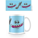 Pyramid MG24858 Rick and Morty Mr Meeseeks Face Coffee Mug, Porcelain, Multi-Colour