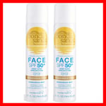 ULTIMATE Bondi Sands Face Sunscreen Mist SPF50+ 79ml [2 Pack]