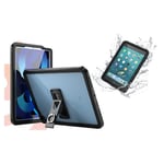 3sixT Weather All One iPad 10.2 Gen 7/8/9 Clear/Black 3S-2761