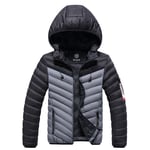 Doudoune Homme De Marque Avec Des Écouteurs À Capuche Parka Homme Vêtement Masculin Épaississant Manteau Homme Hiver Chaud -Zs306774