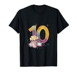 10th Birthday Movie Magic Popcorn Family Matching Costume T-Shirt