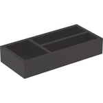 Geberit Smyle Square skuffeinnsats, 32,3x15 cm, svart