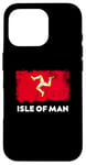 Coque pour iPhone 16 Pro Isle Of Man Flag