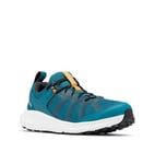 Columbia Konos Xcel Waterproof, Chaussures de Trekking et de randonnée imperméables à Taille Basse, Deep Wave/Canyon Sun,