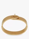 Mulberry Bayswater Slim Metal Bangle, Brass