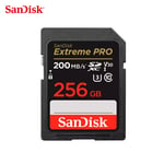 SanDisk 256GB SDXC Memory Card for Camera Speed Up to 100MB/150MB/180MB/200MB