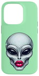 iPhone 14 Pro Alien with Full Beautiful Lips Case