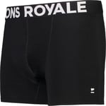 Mons Royale Men's Hold 'Em Shorty Boxer Black, L