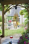 Lighting Eclipse Battery Powered Pendulum Hanging Light with 24 hour Timer