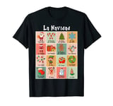 Spanish La Navidad Christmas, Teacher Xmas Favorite Maestra T-Shirt