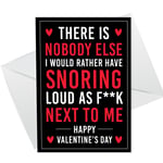 Funny Valentines Day Rude Card For Husband Boyfriend Valentine's Card For Him