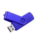 Sininen 128 Gt USB 3.0 OTG -muistitikku Android-tableteille