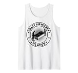 Crazy Air Hockey Player - Air Hockey Player Tank Top