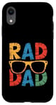 Coque pour iPhone XR Lunettes de soleil Rad Dad Cool Cadeau pour les pères à la mode Daddy Pops