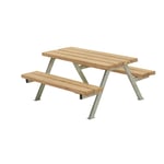 Bänkset Alpha Junior, 6-sits, Thermowood, natur