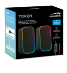 Speedlink - TOKEN RGB Gaming Stereo Speaker, black