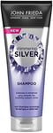 John Frieda Shimmering Silver Shampoo 250ml for Dull Grey or White Hair