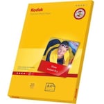 Kodak kiilävä valokuvapaperi, A4, 240 g / m2, 20 kpl