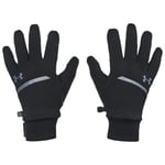 Under Armour Mens Storm Fleece Run Gloves Warm Fleece Touchscreen Rain Repel