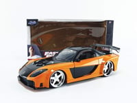 Jada 1:24 Fast & furious Han’s Mazda RX-7 -Orange & Black 30732