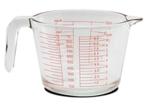 FORNOR 13078 Pot doseur en verre 20,8 x 14,8 x 10,9 cm