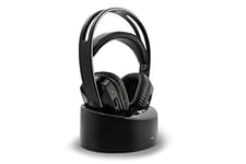 Geemarc CL7500 - Casque TV Sans Fil Amplifié avec Connecteur Optique pour Séniors et Malentendants - Compatible avec Télévisions, Mobiles et Ordinateurs - Perte Auditive Faible ou Sévère - Version FR