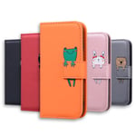 Housse De Portefeuille Animal Pour Google Pixel 7a 8 7/8pro 6a 6 5a 4a 3a Couleur Correspondante Au Milieu Compatible Avec Le Modèle Google Pixel 8 Pro