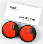 Hard Muk Hair Wax Twin Pack- 2 x LARGE 95g Brutal Hold Mud (only £12.45 each!)