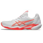 ASICS Femme Solution Speed FF 3 Sneaker, White Sun Coral, 44.5 EU