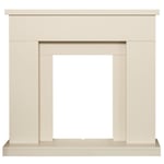 Adam Lomond Fireplace in Stone Effect, 39 Inch