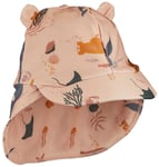 Liewood solhatt Senia stl 3-6 mån, sea creature rose mix