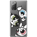 ERT GROUP mobile phone case for Samsung GALAXY NOTE 20 original and officially Licensed The Powerpuff Girls pattern 014 optimally adapted to the shape of the mobile phone, partially transparent