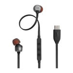 JBL Tune 310 USB-C In-Ear Hörlurar Svarta