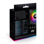 VENTILATEUR PC Gamer 120 x 120 x 25 mm AIRFORCE SERIES - CENTRAL RGB Adressable