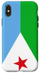 Coque pour iPhone X/XS Djibouti Drapeau Cadeau djiboutien pour les Djiboutiens