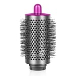 MOPEI Grande Brosse Ronde Compatible avec Dyson Airwrap Multi-Styler, Sèche Cheveux Volumisante Conçue pour Cheveux Longs (Fuchsia)