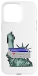 iPhone 15 Pro Max Cool New York City NYC Statue of Liberty USA Flag Design Case