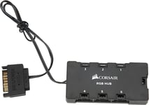 Corsair RGB LED Fan Hub Controller - Black, Pack of 1